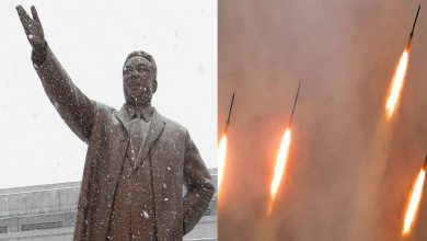 أطلقت-كوريا-الشمالية-الصواريخ-قبل-عيد-ميلاد-مؤسسها-كيم-إيل-سونغ