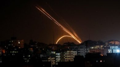 القوات-الإسرائيلية-تهاجم-قواعد-حماس-بعد-إطلاق-صواريخ-من-قطاع-غزة