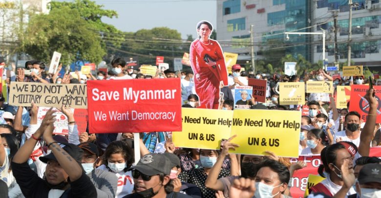 “السبت-الدامي”-في-ميانمار-،-قتل-الجيش-والشرطة-بالرصاص-50-من-أنصار-الديمقراطية-؛-أكثر-من-10-جرحى