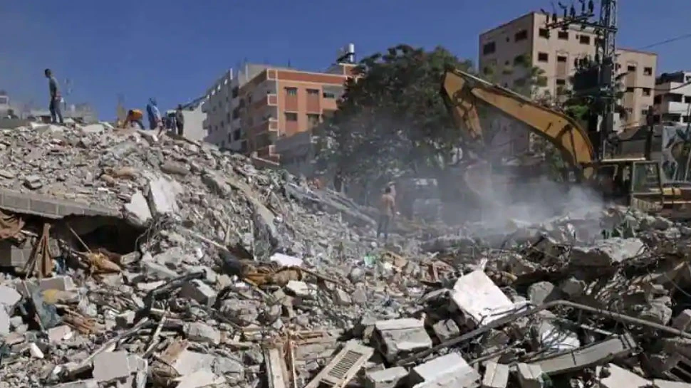 إسرائيل-تعيد-قصفها-الجوي-على-غزة-مما-أسفر-عن-مقتل-17-شخصا.-بلغ-عدد-القتلى-174