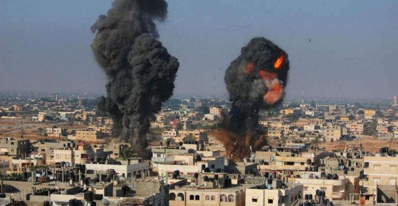 اسرائيل-تشن-مجددا-غارة-جوية-على-قطاع-غزة-مما-أسفر-عن-مقتل-213-شخصا.-كما-تم-تدمير-معمل-اختبار-الهالة-الوحيد