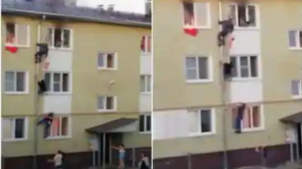 فيديو:-في-روسيا-،-تم-إنقاذ-3-أطفال-من-خلال-التسلق-إلى-المبنى-بمساعدة-الأنابيب-،-ويتم-الإشادة-بـ-spaderman