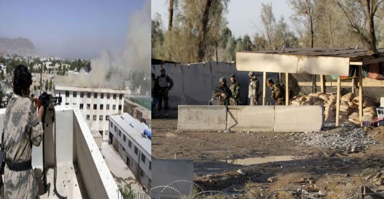 اهتز-مطار-قندهار-في-أفغانستان-،-وهاجمت-طالبان-بالصواريخ