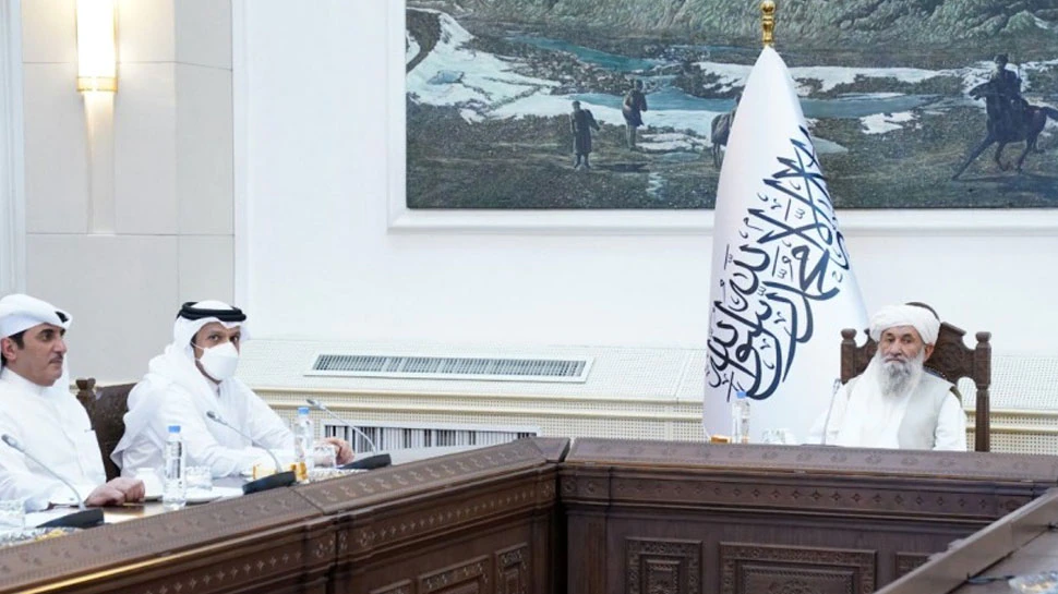 وزير-خارجية-قطر-يزور-كابول-في-أول-لقاء-مع-حكومة-طالبان