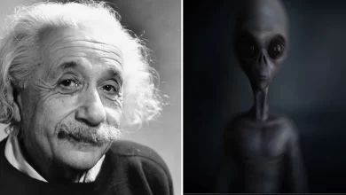 ذهب-أينشتاين-إلى-أمريكا-ليرى-مخلوقًا-فضائيًا-وجسمًا-طائرًا-ميتًا-،-وهو-ادعاء-مثير-في-شريط-صوتي