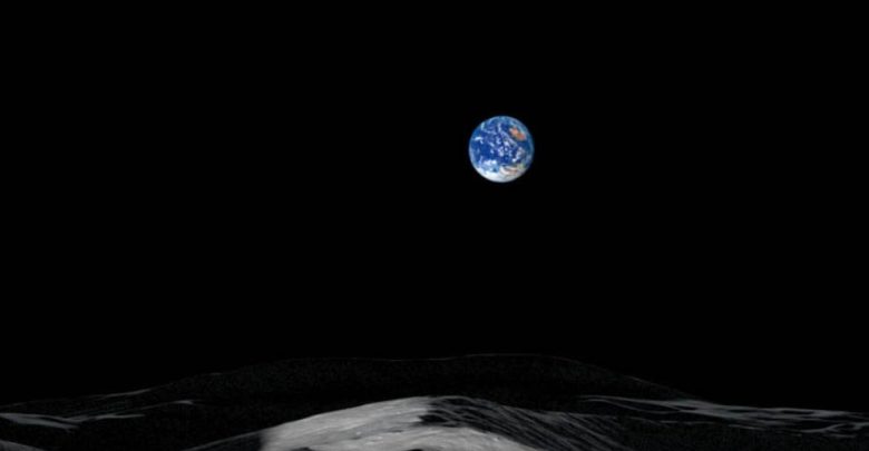 فيديو-ناسا:-هكذا-تبدو-الأرض-من-القطب-الجنوبي-للقمر-،-شاركت-ناسا-الفيديو