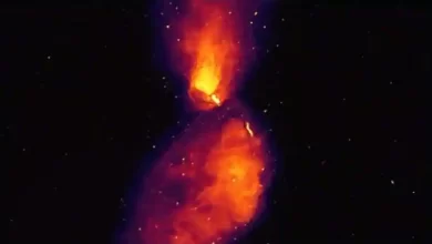 ثار-البركان-في-ثقب-أسود-في-الفضاء-،-وظهرت-صورة-مروعة