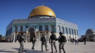 المسجد-الأقصى:-أعمال-عنف-في-المسجد-الأقصى-بإسرائيل-ورشق-فلسطينيون-بالحجارة