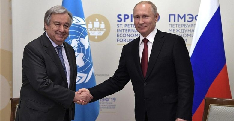 حرب-روسيا-وأوكرانيا:-لقاء-الأمين-العام-للأمم-المتحدة-مع-بوتين-،-هل-سينتهي-القتال؟