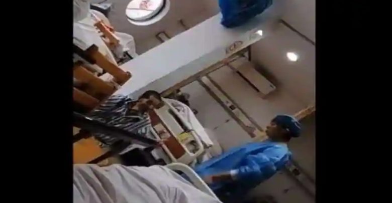 فيديو-صادم:-مرضى-كورونا-في-الصين-يعاملون-أسوأ-من-الحيوانات!-الممرضة-ركلت-كبار-السن