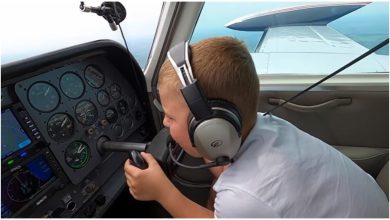 فيديو-شائع:-رحلة-كبيرة-في-سن-مبكرة-،-طفل-يبلغ-من-العمر-7-سنوات-يطير-بالطائرة